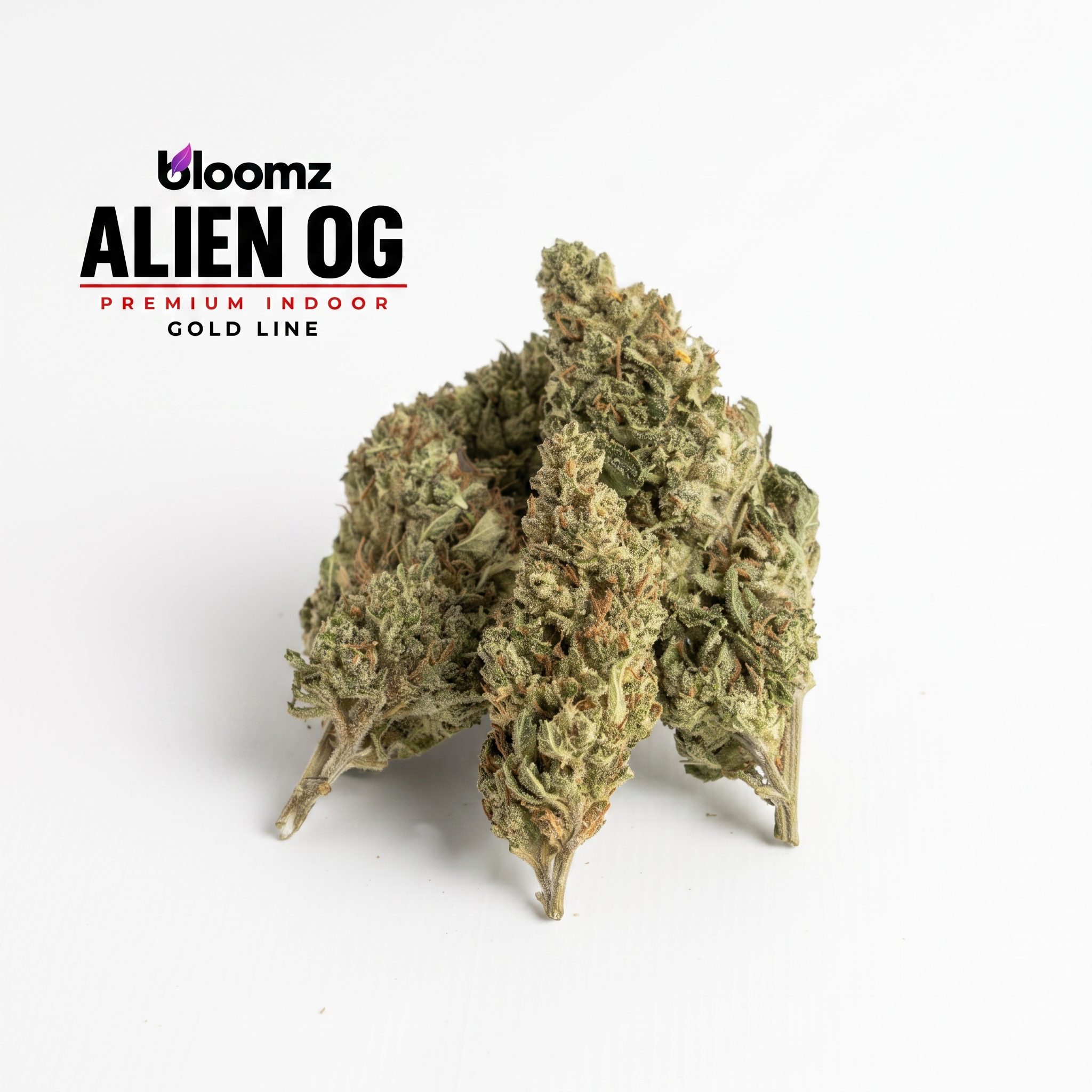 THCA Flower – 28g, Flavor: Alien OG