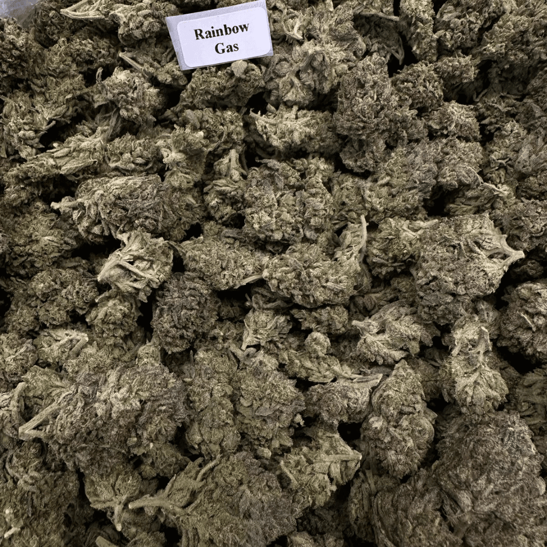 THCA Flower – 28g, Flavor: Rainbow Gas