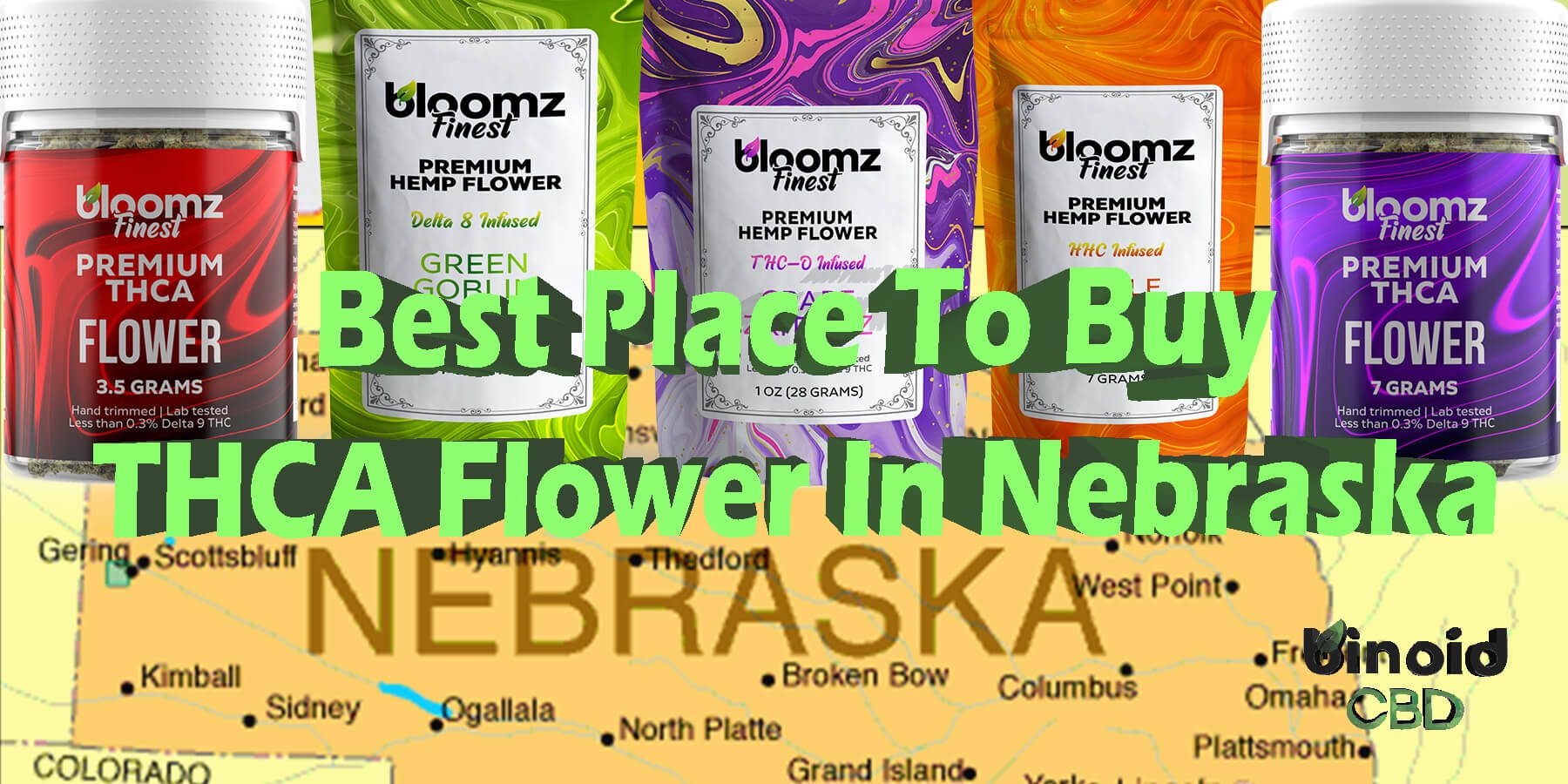 Buy THCA Flower Hemp Nebraska Get Online Near Me For Sale Best Brand Strongest Real Legal Store Shop Reddit