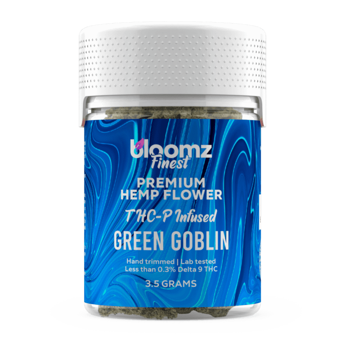 THCP Flower Strongest Brand 3.5g Green Goblin For Anxiety Sleep Insomnia Pain