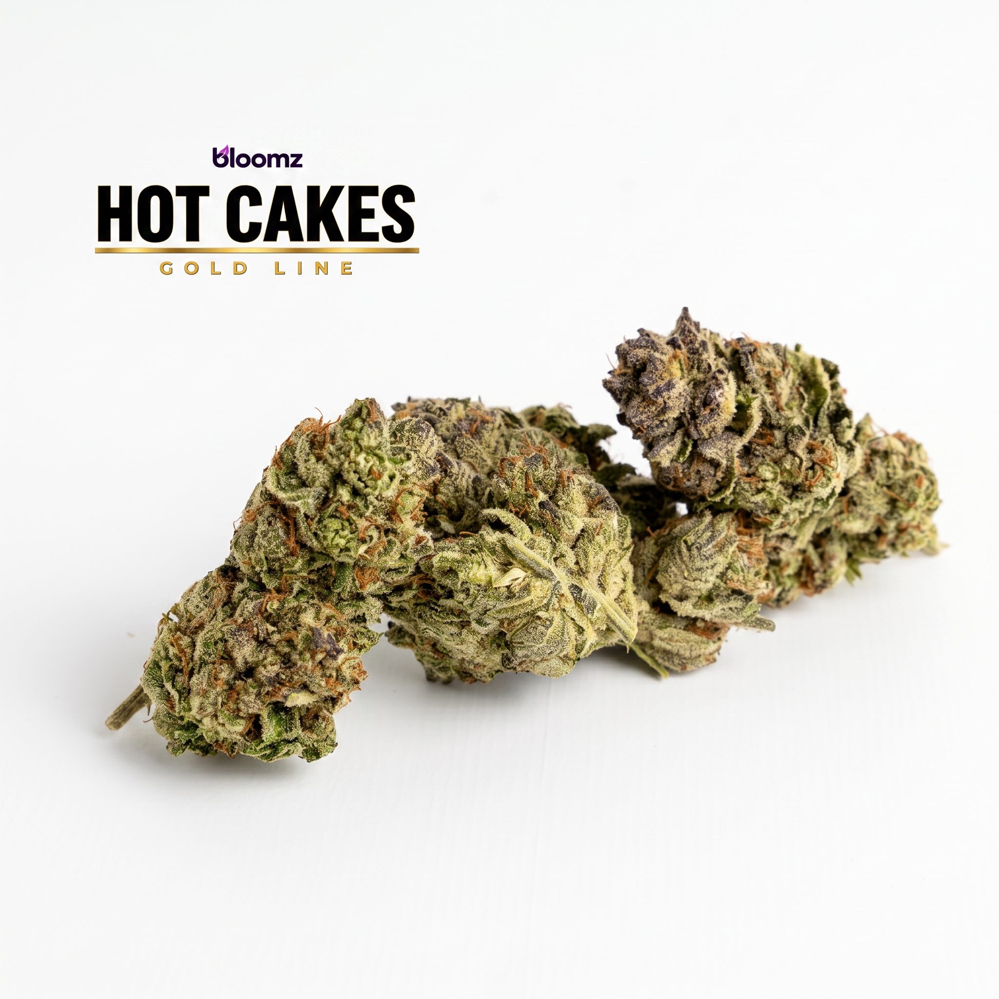 THCA Flower – Exotics – Gold Line – 28g, Flavor: Hot Cakes