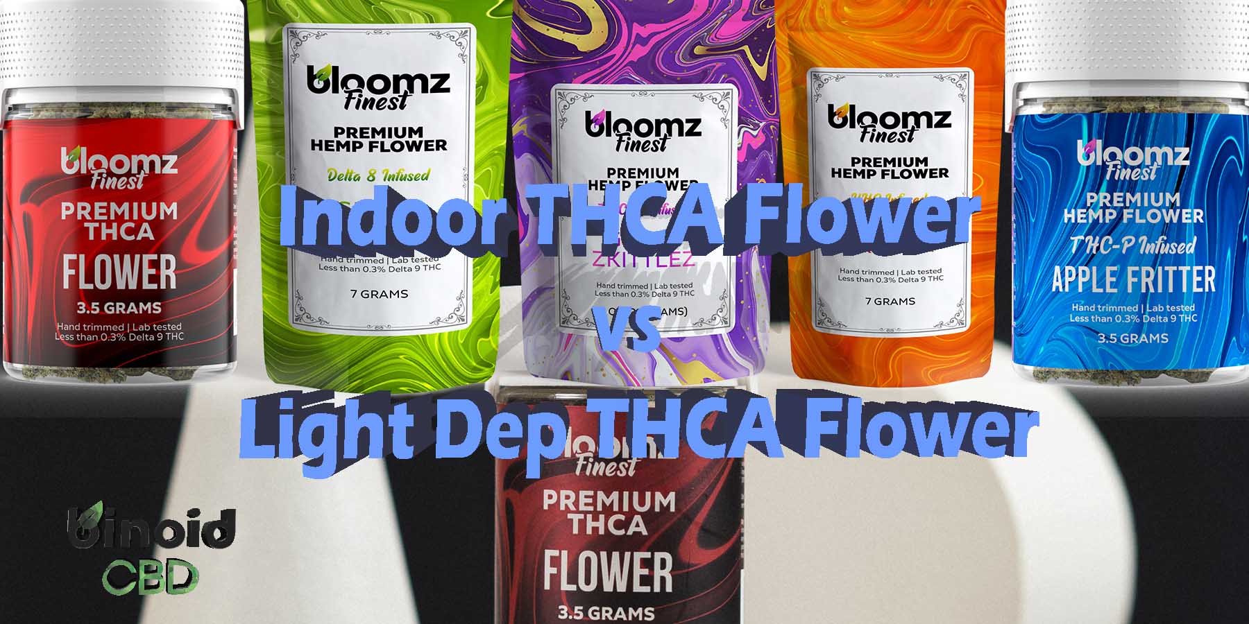 Indoor THCA Flower vs Light Dep THCA Flower Where To Get Near Me Best Place Lowest Price Coupon Discount Strongest Brand Bloomz