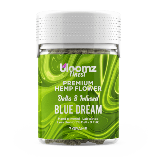 7g Delta 8 Blue Dream Hemp Flower GoodPrice GetNearMe LowestCoupon DiscountStore Shoponline VapeCarts Online StrongestSmoke ShopBinoid Bloomz Hemp THC