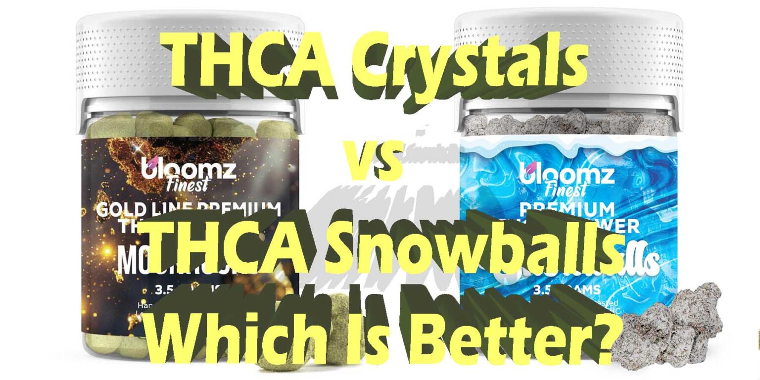 THCA Crystals vs THCA Snowballs: Which Is Better?