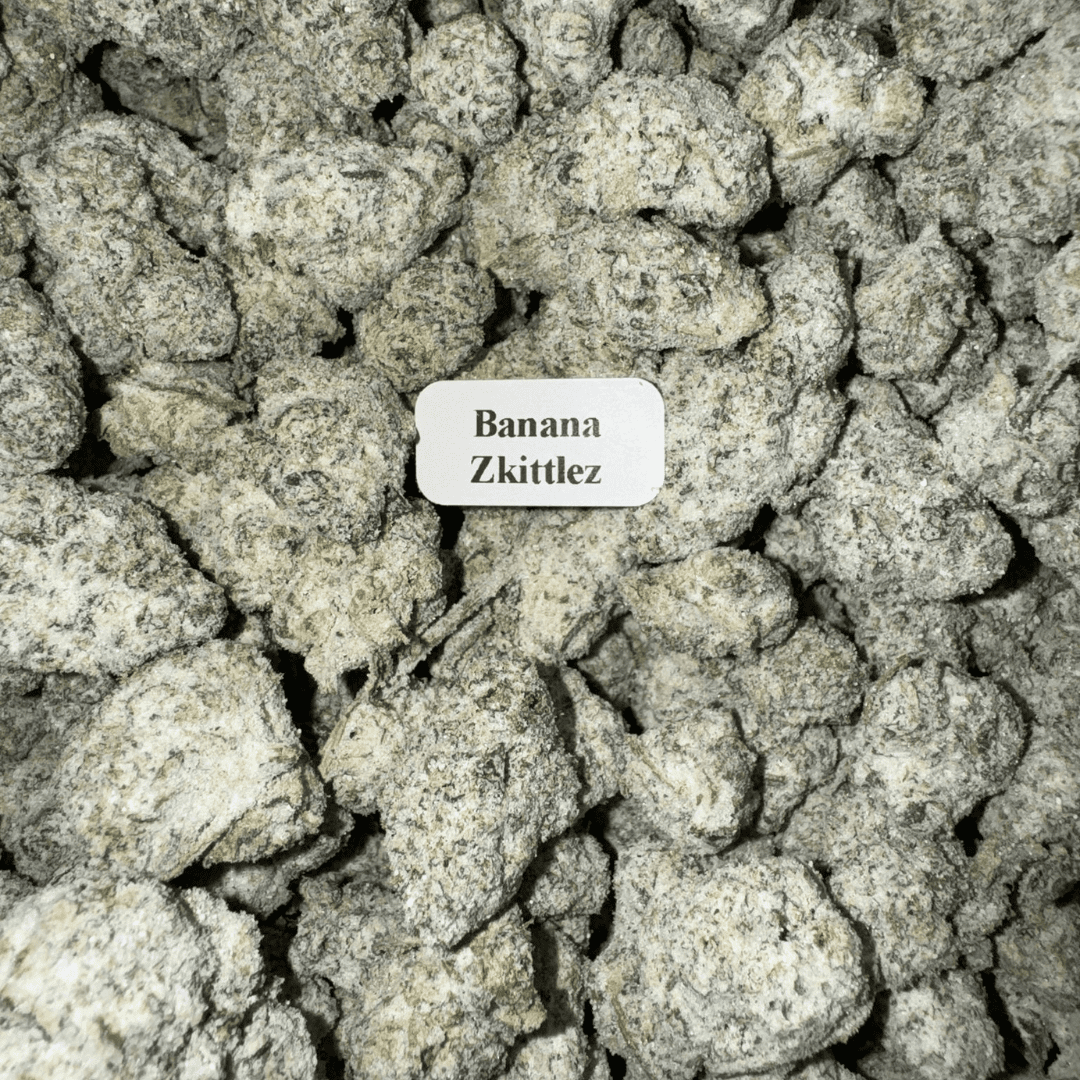 Blazed Strongest Exotic THCA Snow Caps – 7g, Flavor: Banana Zkittles