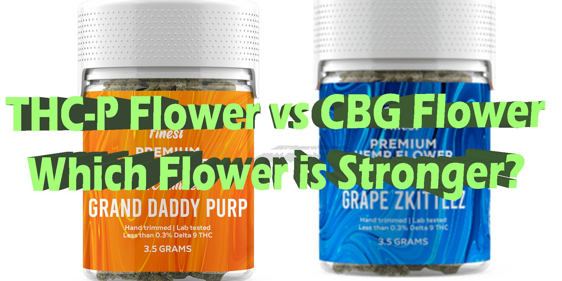 THC-P vs CBG: Which Flower is Better and Stronger?