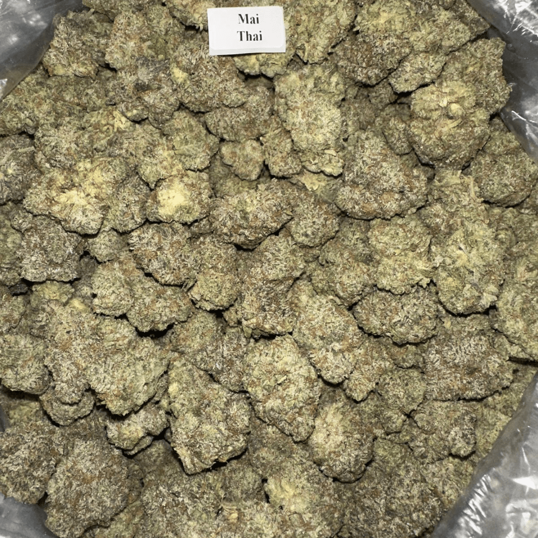 THCA Flower – Exotics – Gold Line – 28g, Flavor: Mai Thai