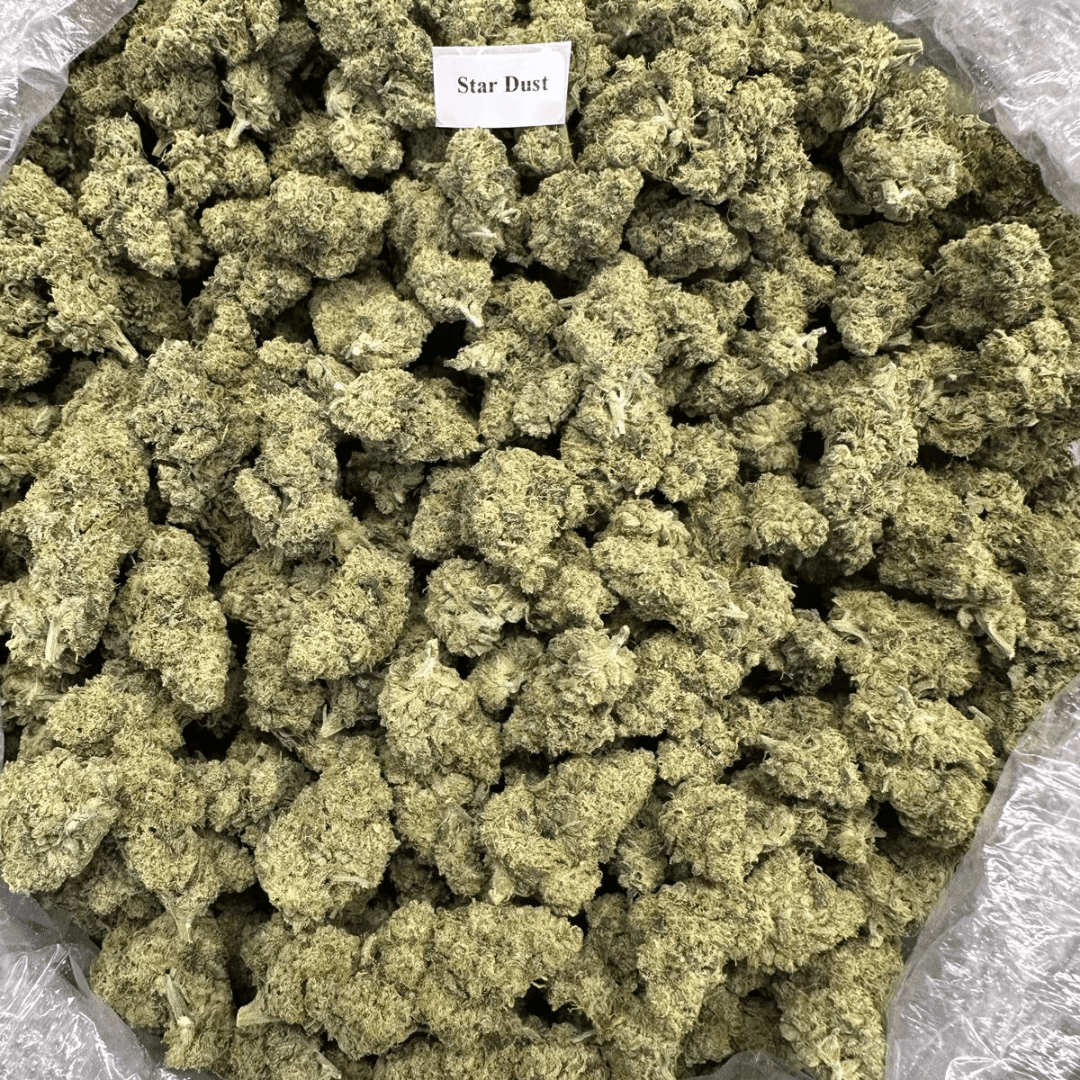 THCA Flower – Exotics – Gold Line – 28g, Flavor: Star Dust