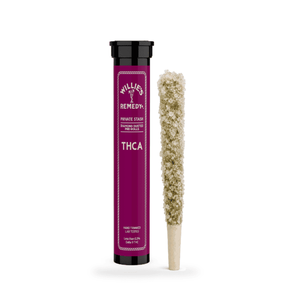 THCA Diamond Dusted Pre-Rolls - Willie's Remedy