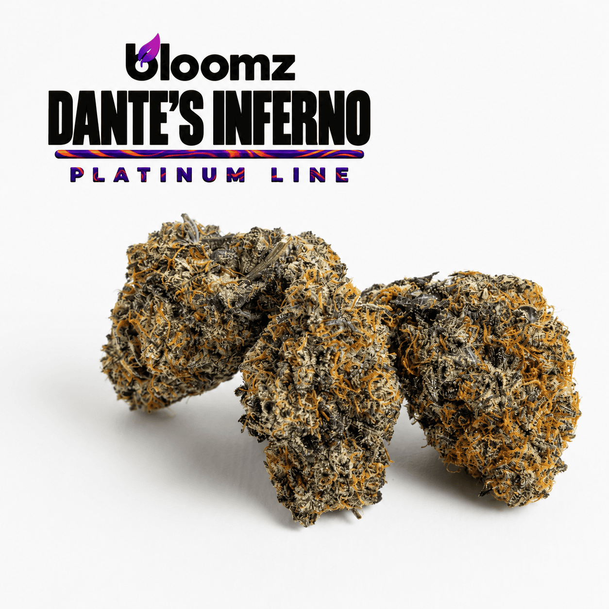 THCA Flower – Platinum Line – 28g, Flavor: Dante's Inferno
