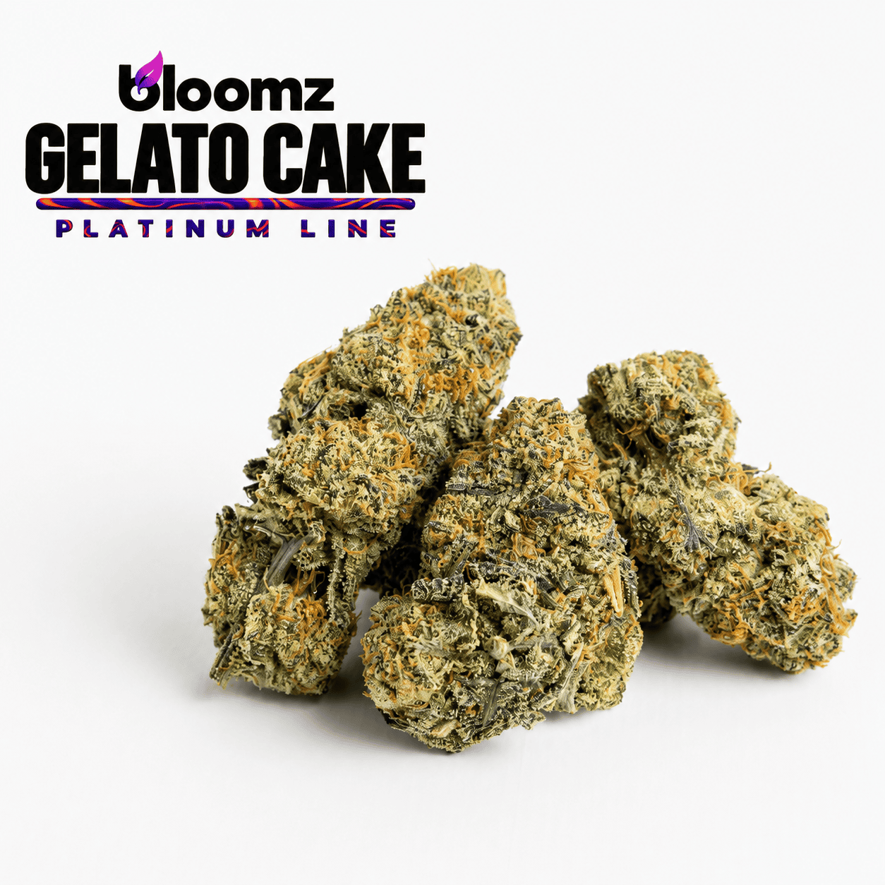 THCA Flower – Platinum Line – 28g, Flavor: Gelato Cake